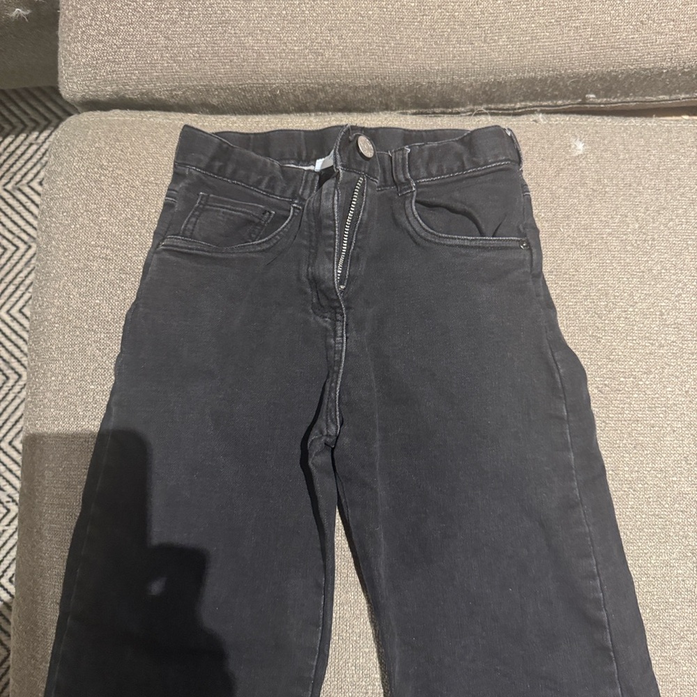 Boboli Black Kids Jeans - size 10 but fits small. Worn once.